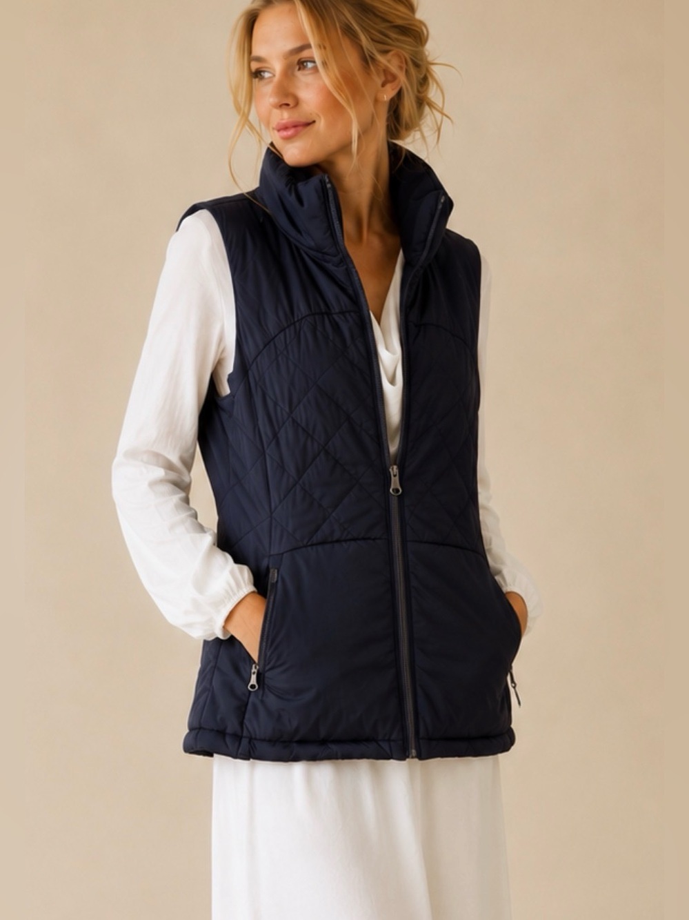 Lululemon Down for a Run Vest Size 4  Lightweight Quilted Vest